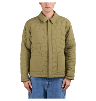 Dime Reversible Insulated Jacket (Oliv / Beige)