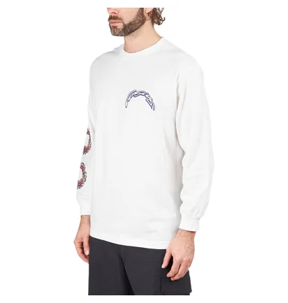 Gasius Slame Bills Crewneck (Weiss)