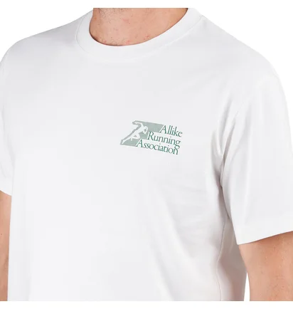 Allike Running Association T-Shirt (Weiß / Grün)