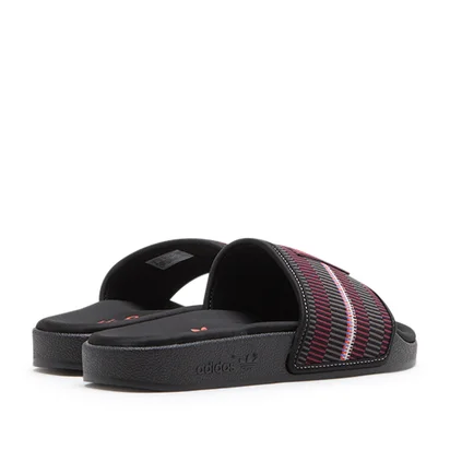 Adidas Adilette Patchwork (Schwarz / Lila)