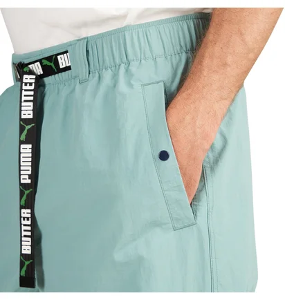 Puma x Butter Goods Lightweight Track Pants (Blaugrün)