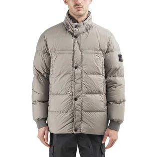 Stone Island Garment Dyed Crinkle Reps Down Jacket (Khaki)