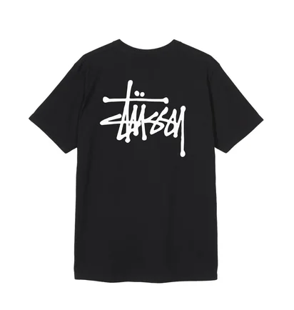 Stüssy Basic Stüssy Tee (Schwarz)