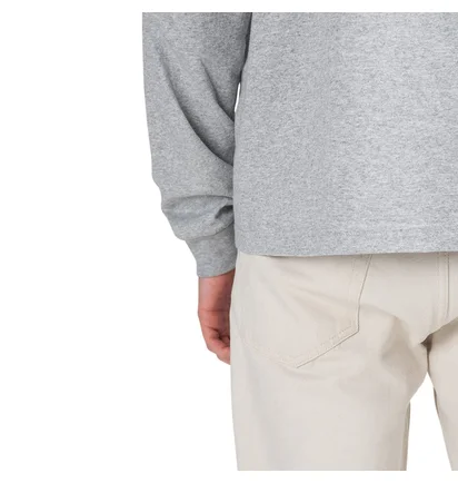 Stüssy Stock Longsleeve (Hellgrau)