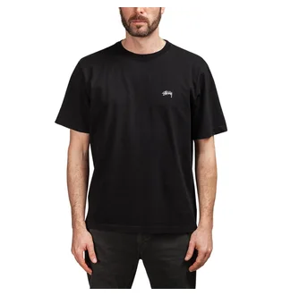 Stüssy Stock S/SL Crew (Schwarz)