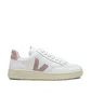 Veja WMNS V-12 Leather (Weiß / Rosa)