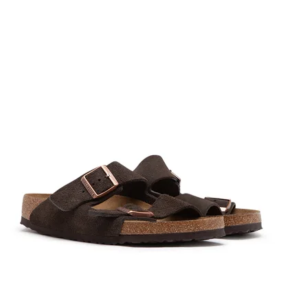 Birkenstock Arizona Soft Footbed Suede (Braun)