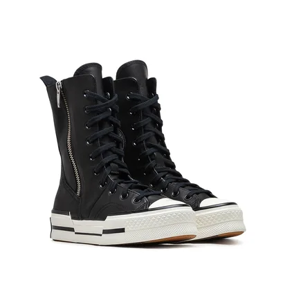 Converse Chuck 70 Plus X-HI (Schwarz / Weiss)