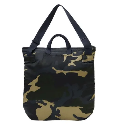 Porter by Yoshida Counter Shade Helmet Bag (Woodland Khaki)