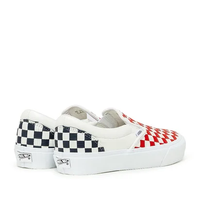 Vans Vault UA OG Slip-On LX (Rot / Weiss)