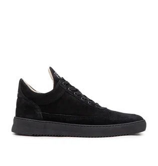 Filling Pieces Low Top Suede (Schwarz)