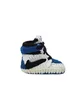 Baby Sneakers AJ1 Travis x Fragment (Weiß / Blau)