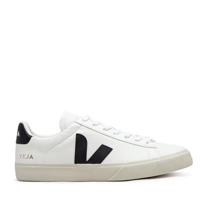Veja Campo Chromefree Leather (Weiß / Schwarz)