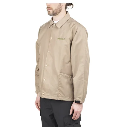 Liberaiders OG Embroidery Coach Jacket (Beige)