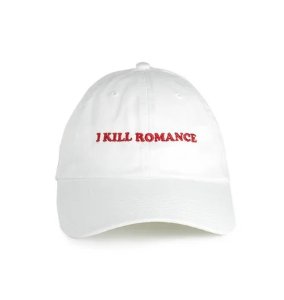 NASASEASONS Cap 'I Kill Romance' (Weiß / Rot)