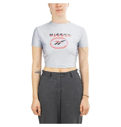 Reebok X MISBHV WMNS Cropped Tee (Silber)