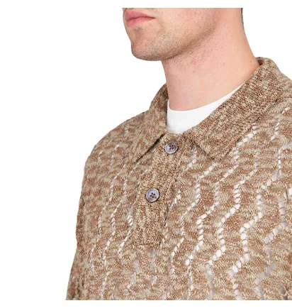 Obey Andre Polo Sweater (Braun)