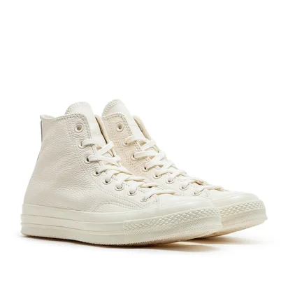 Converse Chuck 70 Hi Tonal Leather (Weiß)