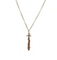 Gasius Manga Sword Pendant & 60cm Chain 18K Gold (Gold)