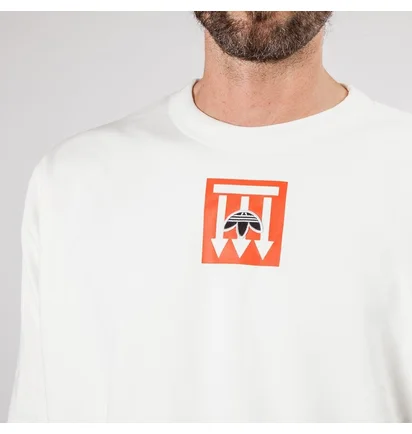 adidas by Alexander Wang AW Graphic Crew (Weiß)