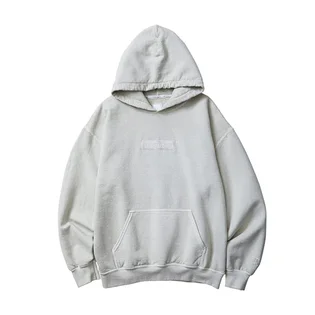 Liberaiders German Logo Overdyed Hoodie (Weiß / Grau)
