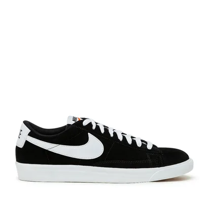 Nike Blazer Low Premium Vintage Suede (Schwarz / Weiß)