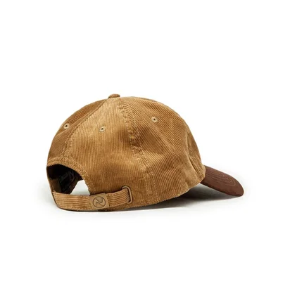 Pleasures Old E Corduroy Polo Cap (Braun)