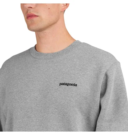 Patagonia Fitz Roy Icon Uprisal Crew Sweatshirt (Grau)