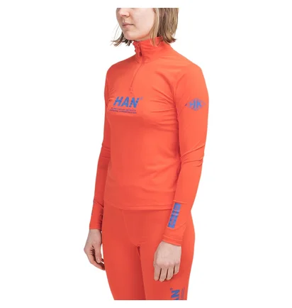 Han Kjobenhavn Half Zip Top (Rot)