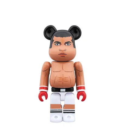 Medicom 100% + 400% Muhammad Ali Be@rbrick Toy