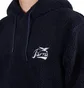 Parra Pencil Bird Polar Fleece Hoodie (Navy)