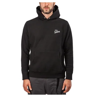 Raised by Wolves Distressed Varsity Hoodie (Schwarz)