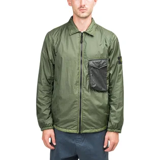Stone Island Lamy Flock Overshirt (Olive)