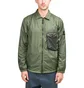 Stone Island Lamy Flock Overshirt (Olive)