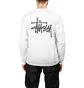 Stüssy Basic Stüssy L/S Tee (Weiß)