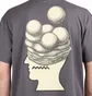 Brain Dead Brain Growth T-Shirt (Grau / Gelb)