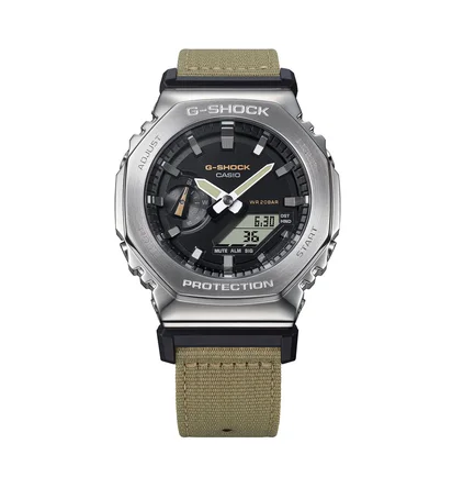 Casio G-Shock GM-2100C-5AER (Oliv / Grau)