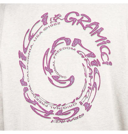 Gramicci Swirl Hooded Sweatshirt (Grau)