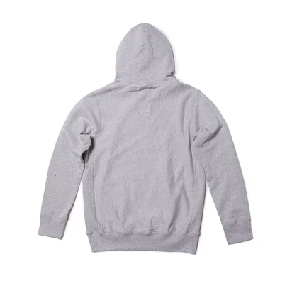 Raised by Wolves Box Logo Hoodie (Grau)