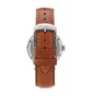 Timex Archive Marlin Automatic Day-Date 40mm Leather Strap (Braun / Silber)