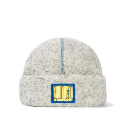 Brain Dead Sherpa Beanie (Cream)