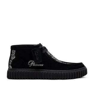 Clarks Originals x Pleasures Torhill Woven (Schwarz / Weiss)