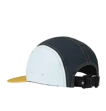Stone Island Tela Placcata Bicolore Cap (Multi)