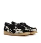 Clarks Originals Wallabee Cow Print HairOn W (Schwarz / Weiß)
