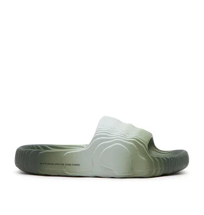 adidas Adilette 22 (Grau / Grün)