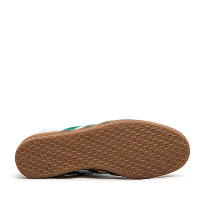 adidas Gazelle (Weiß / Grün / Gum)