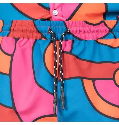 Parra Serpent Pattern Swimshorts (Multi)