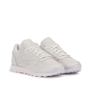 Reebok Classic Leather Textural W (Silbergrau / Weiß)