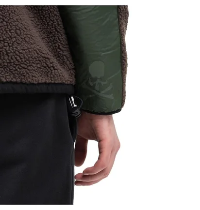 Timberland x Mastermind Fleece Jacket (Dunkelbraun / Grün)