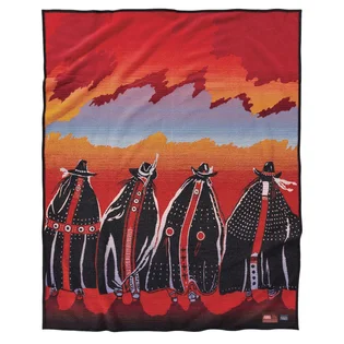 Pendleton Rodeo Sisters Blanket (Rot / Orange) – Pendleton